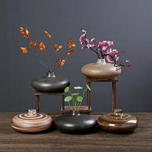 <span class=keywords><strong>Vaso</strong></span> in ceramica ruvida per tavolino <span class=keywords><strong>da</strong></span> tè, - Product Image 4