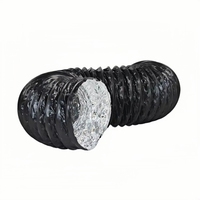 Tube de conduit flexible en aluminium PVC industriel pour système AC HVAC Home Dryer Ventilation Home Dryer Tube de ventilation fabriqué en Chine