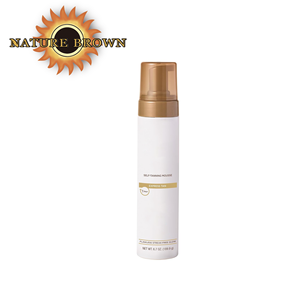 <span class=keywords><strong>Mousse</strong></span> bronzante vegan sans soleil pour le corps et le visage avec gant applicateur - BRUN NATUREL - Product Image 1