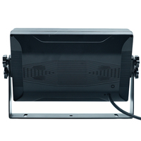 Moniteur de voiture ZYX 9 pouces 4 canaux avec DVR, système de caméra de recul AHD 4 caméras pour camion, bus, fourgonnette, écran partagé 4 voies