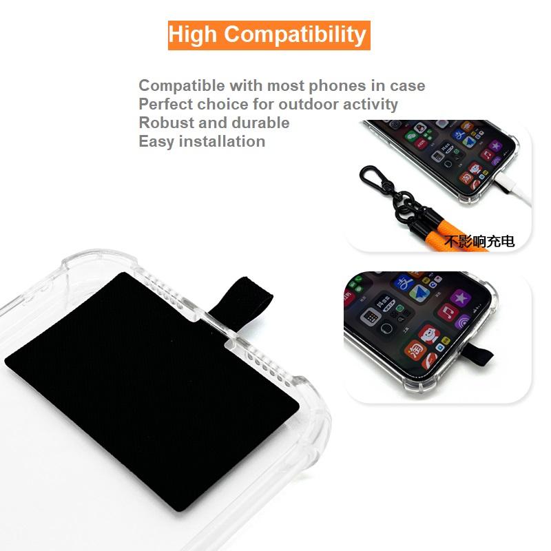 Cordino Portacellulare Universale Con 2 Adesivi - Tracolla Regolabile In Nylon Per Smartphone | Libera Le Mani - Foto 9