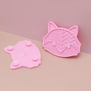 Nettoyant pour pinceaux de <span class=keywords><strong>maquillage</strong></span> Fox-Nouveau tapis de nettoyage en silicone pour un <span class=keywords><strong>entretien</strong></span> rapide des pinceaux - Product Image 2