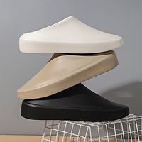 Mules modernes à semelle épaisse en EVA, légères, imperméables, antidérapantes, à enfiler, couleur unie, tendance, pour l'extérieur, la plage, l'été et le printemps
