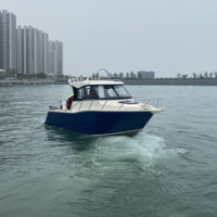 Bateau en aluminium renforcé pour la navigation en haute mer, certifié CE, coque super résistante pour les longs voyages en haute mer