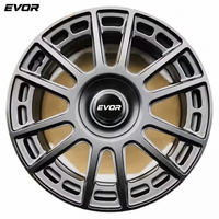 Jantes forgées EVOR personnalisées en aluminium deux pièces pour voiture 5X120 5X112 5 trous