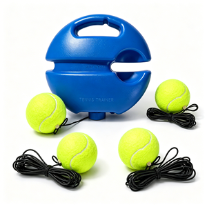 Solo Tennis Trainer Rebound <b>Ball</b> With <b>String</b> Portable Water Fillable Base For Backyard Practice Self-Study Training Equipment - Product Image 2
