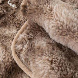 Coussin de canapé en mousse pelucheuse colorée, résistant à la saleté, chaud, pour l'automne et l'hiver, doux, épais, antidérapant, en polaire de lapin à bulles, housses de canapé - Product Image 6