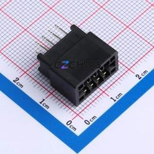 ED08BGFBK Gold Finger Connector Through hole Component (THT),P=2.54mm Connector EDGE SLOT 2.54mm 8P Through Hole - Product Image 1