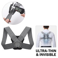 Nouvel article style 6128 : Correcteur de posture dorsal réglable avec soulagement des douleurs dorsales, taille unique