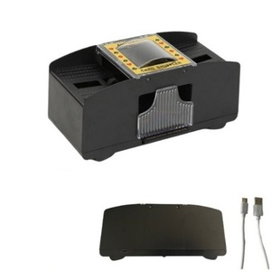 Barajador de Cartas de Póker Automático con Funcionamiento por Batería USB para Fiestas en Casa, Práctico Barajador de Cartas para Jugar en Casa - Product Image 1