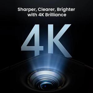 Projecteur laser triple 4K JMGO N1S, 1700 lumens ISO, projecteur intelligent portable avec Google <span class=keywords><strong>TV</strong></span>, Netflix, <span class=keywords><strong>home</strong></span> cinéma, cinéma en plein air - Product Image 3