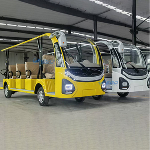 Bus touristique fermé spécial pour le transport de passagers, bus électrique de tourisme neuf de 14 places - Product Image 6