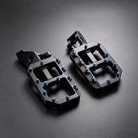Repose-pieds larges en aluminium CNC 6061 pour Surron Ultra Bee X, pièces et accessoires de moto électrique tout-terrain