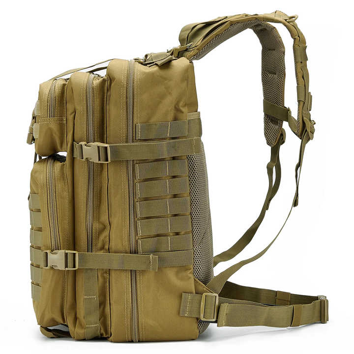 50L Tactical Backpack for Men GPS Fashionable Outdoor Travel Trekking EDC Molle Pack Waterproof Assault Bag Hunting 3P Features