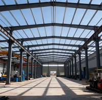 Estructura de Acero Industrial Pesada para Almacenes, Talleres, Edificios Prefabricados, Construcción de Estructuras de Acero para Almacenes
