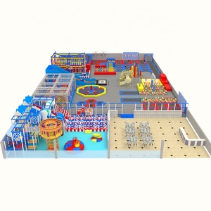 Centre de jeux et de divertissement pour enfants Happy Castle, équipement de terrain de jeu intérieur - Product Image 1