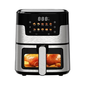 Freidora de Aire Digital con Pantalla Táctil, Calentamiento Rápido, Antiadherente, 5L, Doble Cesta, Acero Inoxidable, Ahorro de Energía, Horno Integrado - Product Image 6