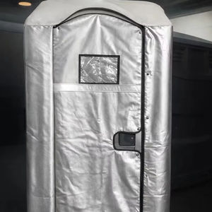 Housse de protection pour toilettes d'événements spéciaux de construction industrielle, en PVC, écologique, légère et pliable - Product Image 1