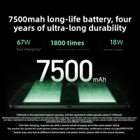 Redmi Pad K original avec Dimensity 9400+ HyperOS 2 / Écran LCD 3K de 8,8 pouces 165 Hz / Chargeur 67 W 75 mAh / Caméra principale 13 MP