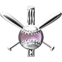 Vente en gros pendentif médaillon en argent 925 avec empreinte de patte et perle d'amour en vrac avec placage de rhodium pour cadeau