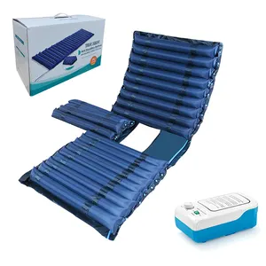 Colchón de presión de aire alternante, prevención de dolor de cama, con orificio para el inodoro
