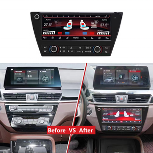 XTRONS 8.8" Digital LCD AC Climate Control Panel With Touch Screen Rotary Knobs Voice Control for BMW X1 - Product Image 4