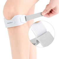 Genouillère en silicone pour sports de plein air, tennis, saut à la corde, alpinisme, absorption des chocs, pression élastique, fixation de l'os, rotule