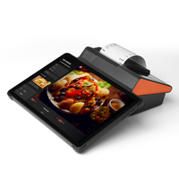 Terminal de point de vente portable tout-en-un 5 pouces Android 13.0 Octa-Core 4 Go de RAM 64 Go de SSD Lecteur de carte NFC Caisse enregistreuse 4G WiFi USB