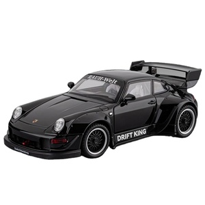 Modellino Auto Sportiva Die-Cast 1:22 RWB in Lega con Suoni e Luci, Funzione di Ritorno a Molla, Doppia Aletta Posteriore in Lega - Giocattolo per Bambini, Esposizione, Regalo - Product Image 1