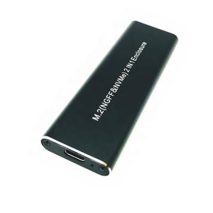 กล่องใส่ SSD แบบ <span class=keywords><strong>M</strong></span>.2 NVMe PCIe SATA NGFF รองรับโปรโตคอลคู่ ความเร็ว 10Gbps สำหรับ USB3.1 ความจุ 4TB - Product Image 2