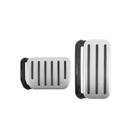 Ensemble de pédales en alliage d'aluminium pour voiture, frein, embrayage, accélérateur, pédale antidérapante, accessoires intérieurs de voiture