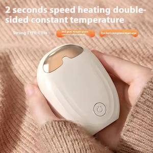 Calentador de manos con control de temperatura de 2 engranajes con calentamiento rápido de 2 segundos-LOGOTIPO personalizable disponible - Product Image 2