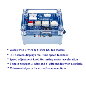エアコン3線式/5線式<span class=keywords><strong>DC</strong></span>ファンモーターテスター HVACモーター診断用ツール - Product Image 2