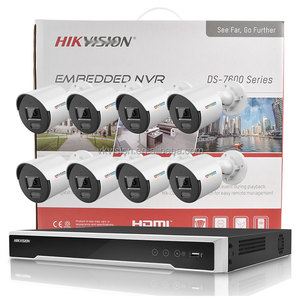 HIK Tầm Nhìn 4CH 8CH 8MP 4K Poe Đầy Đủ Màu Sắc Phát Hiện Chuyển Động Nhanh Chóng Pick Bullet An Ninh Âm Thanh CCTV Hệ Thống Giám Sát - Product Image 2