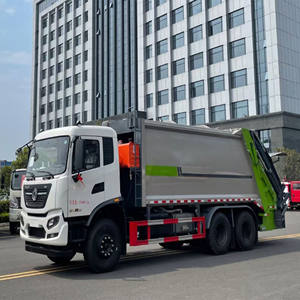 Nuevo camión de basura LHD 162kw Compactador de residuos 14 16 18m3 Vehículo recogedor de basura Diesel Euro 6 Construcción - Product Image 2