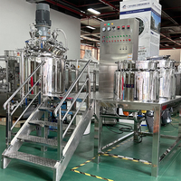 Bouilloire de mélange d'homogénéisation de crème Mayonnaise anti-mousse sous vide faisant la machine Machine de fabrication de miel