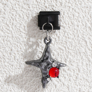 Alloy Pendant Mixed Shapes Cubic Zirconia For Bracelet Making DIY Jewelry Accessories - Product Image 3