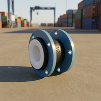 Soufflet en caoutchouc de grand diamètre doublé de PTFE sur mesure DN1200