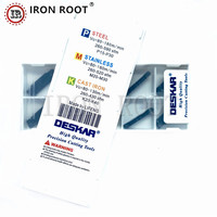 Insertos de ranurado de carburo DESKAR MRMN200-M MRMN300-M MRMN400-M LDA para máquinas herramienta CNC, compatibles con portaherramientas MGEHR
