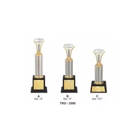 Ensemble de trophées métalliques écologiques Indian Export Corporate Shining Star, gravure sculptée, style sportif, récompenses pour l'excellence et la leadership