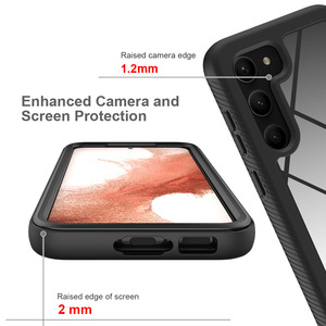 360 Protection anti-dérapant anti-chute tpu pc coque arrière transparente pour motorola <span class=keywords><strong>moto</strong></span> g62 g52 g42 g32 couvertures arrière - Product Image 2