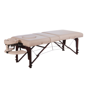 Lit de spa pliant Portable professionnel Design moderne lit à cils multifonction Salon de beauté qualité bois cuir chambre hôtel - Product Image 3