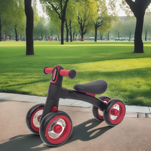 Éclairage coloré 4 roues pied enfants coulissant bébé Balance vélo pour 1 an garçons filles 12-24 <span class=keywords><strong>mois</strong></span> Todd - Product Image 2