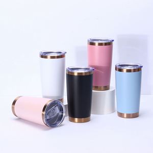 Gobelet isotherme en acier inoxydable plaqué cuivre de 20 oz, à double paroi, personnalisable, avec couvercle anti-fuite, idéal pour les cadeaux de fête - Product Image 4