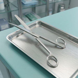Ciseaux manuels en acier inoxydable réutilisables pour infirmières, premiers secours, chirurgie médicale avec garantie de 2 ans - Product Image 3