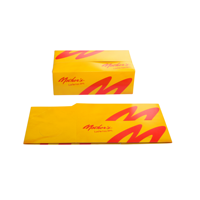 Boîte d'emballage en papier pour snacks, petite, mini, grande, avec plateau pour aliments à emporter, boîte rose pour snacks à tremper, idées de packs