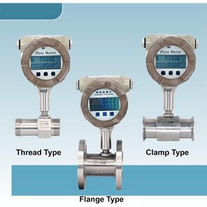 FTPSSSRQC Stainless Steel Turbine <b>Flow</b> <b>Meter</b> DN6 Threaded Digital For <b>Water</b> Diesel 4 20mA RS485 Output - Product Image 6
