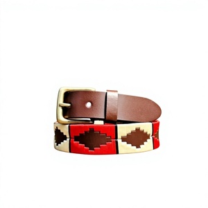 Ceinture en cuir de vachette personnalisée OEM ODM avec boucle ardillon, motif crâne massif, vintage, imperméable, écologique, designs personnalisables - Product Image 4