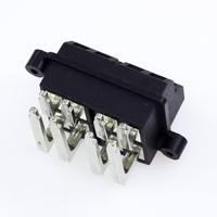 Bornes à vis à 4 broches pour amplificateur de puissance audio de voiture PCB avec bornes de sortie audio plaquées argent 4 modèles disponibles