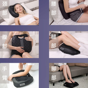 Coussin de massage multifonctionnel, masseur à pétrissage et percussion pour tout le corps, chauffage électrique, soutien du dos, du cou, de la taille et des jambes - Product Image 1